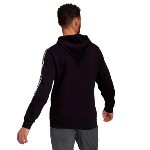 Hanorac pentru bărbați Adidas Fleece Cut 3 Stripes Drept/ Black photo 3