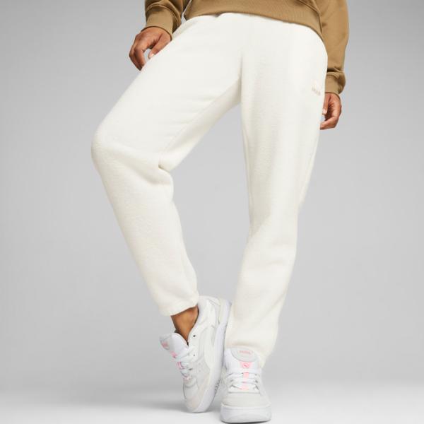 Pantaloni spotivi pentru femei Puma Classics Fleece Sweatpants XS/ Frosted Ivory photo 6