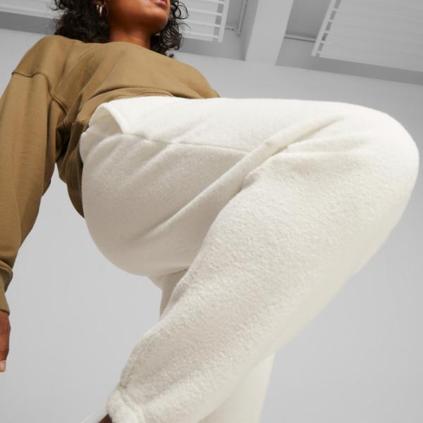 Спортивные штаны для женщин Puma Classics Fleece Sweatpants M/ Frosted Ivory photo 4