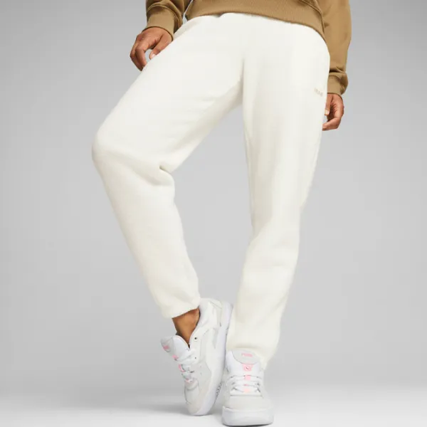 Pantaloni spotivi pentru femei Puma Classics Fleece Sweatpants L/ Frosted Ivory photo 6