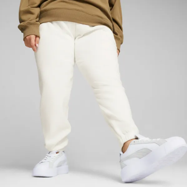 Pantaloni spotivi pentru femei Puma Classics Fleece Sweatpants L/ Frosted Ivory photo 7