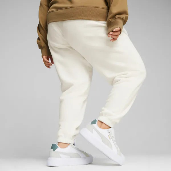 Pantaloni spotivi pentru femei Puma Classics Fleece Sweatpants L/ Frosted Ivory photo 8