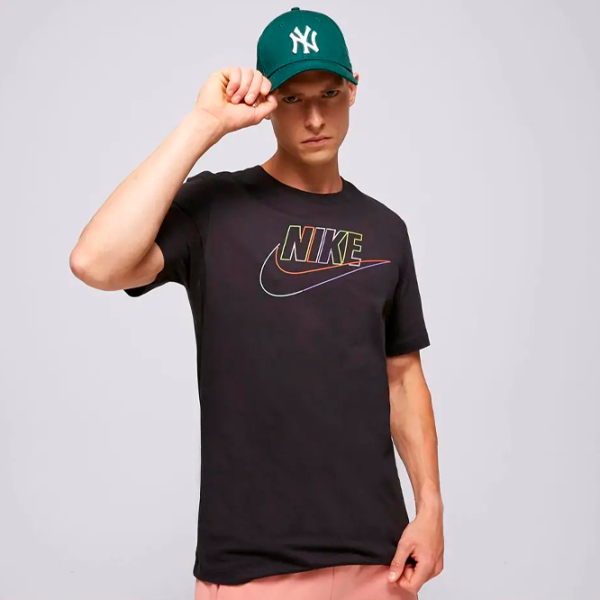 Tricou pentru bărbați Nike M Nsw Tee Club+ Brd Pk Hbr 100% bumbac/ Black photo 2