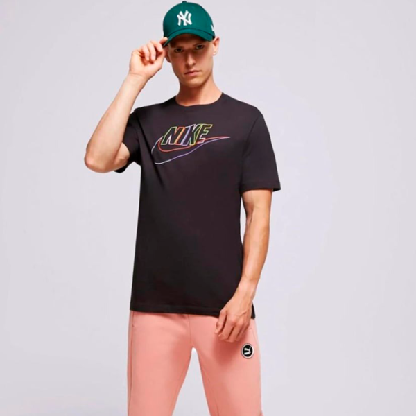 Tricou pentru bărbați Nike M Nsw Tee Club+ Brd Pk Hbr 100% bumbac/ Black photo 4