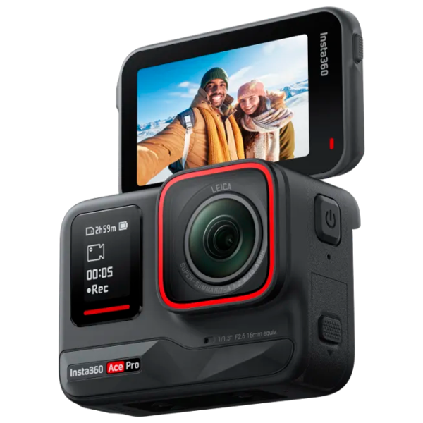 Cameră action Insta360 Ace Pro Standalone CINSAAJA 48 MP / 1650 mAh / Black photo 3