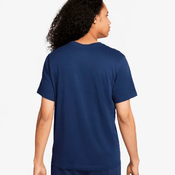 Футболка для мужчин Nike M Nsw Tee Club+ Lbr 100% хлопок/ Темно-синий photo 2