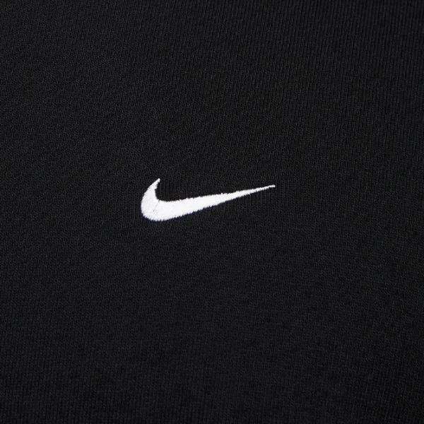 Tricou pentru bărbați Nike M Nk Solo Swsh Ft Ss Top 50-100% bumbac, 0-50% poliester/ Black photo 4