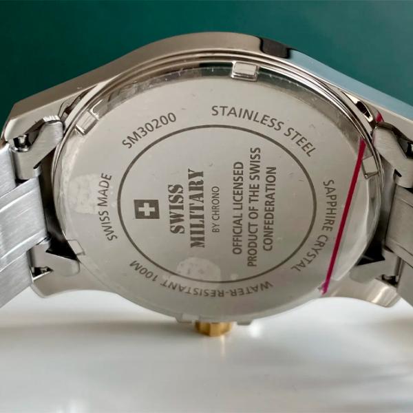 Ceas de mână pentru bărbați Swiss Military SM30200.06 Cuarț/ 39 mm photo 5 Ceas de mână pentru bărbați Swiss Military SM30200.06 Cuarț/ 39 mm photo 5