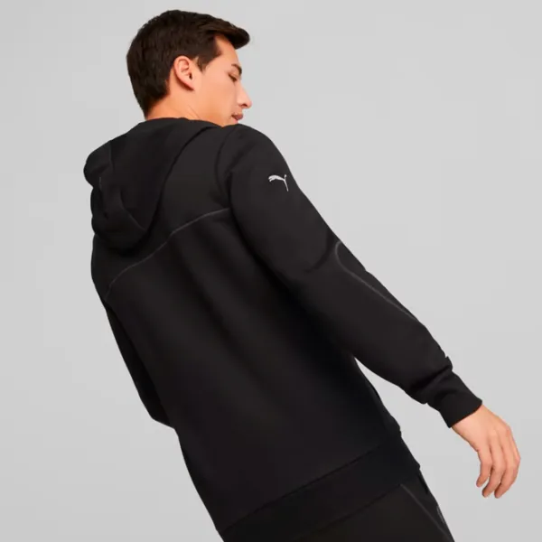 Hanorac pentru bărbați Puma Ferrari Style Hooded Jacket Drept/ Black photo 5