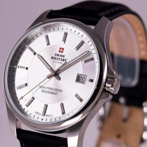 Ceas de mână pentru bărbați Swiss Military SM30200.11 Cuarț/ 39 mm photo 3 Ceas de mână pentru bărbați Swiss Military SM30200.11 Cuarț/ 39 mm photo 3