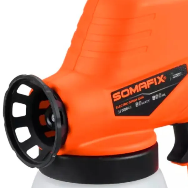 Краскопульт Somafix SFX8646 0.8 л/ Оранжевый photo 3