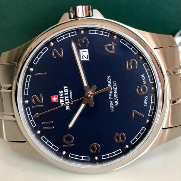 Ceas de mână pentru bărbați Swiss Military SM30200.18 Cuarț/ 39 mm photo 2 Ceas de mână pentru bărbați Swiss Military SM30200.18 Cuarț/ 39 mm photo 2