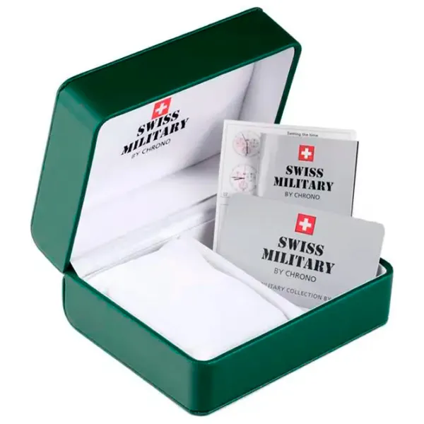 Ceas de mână pentru bărbați Swiss Military SM30200.18 Cuarț/ 39 mm photo 3 Ceas de mână pentru bărbați Swiss Military SM30200.18 Cuarț/ 39 mm photo 3