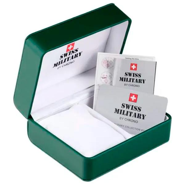 Ceas de mână pentru bărbați Swiss Military SM30200.18 Cuarț/ 39 mm photo 3 Ceas de mână pentru bărbați Swiss Military SM30200.18 Cuarț/ 39 mm photo 3