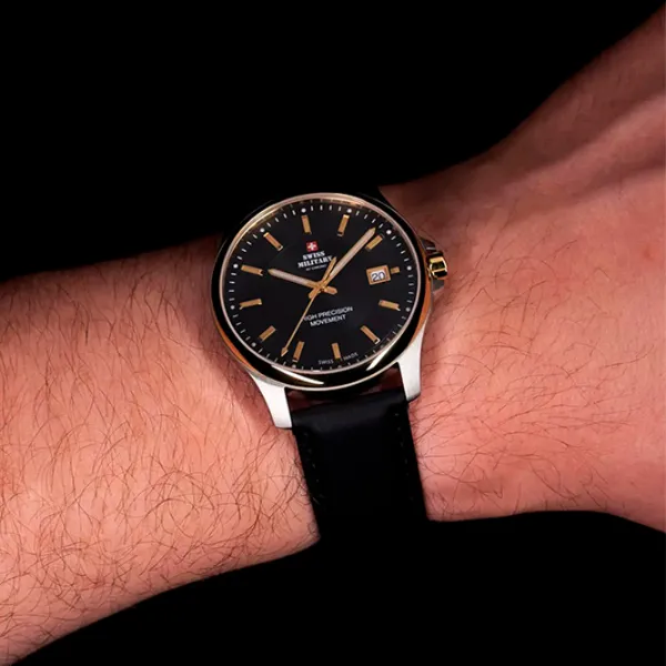 Ceas de mână pentru bărbați Swiss Military SM30200.13 Cuarț/ 39 mm photo 2