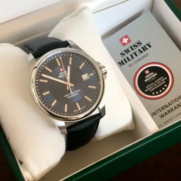Ceas de mână pentru bărbați Swiss Military SM30200.12 Cuarț/ 39 mm photo 5 Ceas de mână pentru bărbați Swiss Military SM30200.12 Cuarț/ 39 mm photo 5