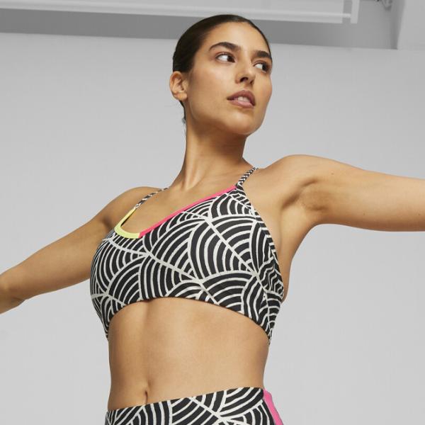 Топ для женщин Puma Lemlem Low Impact Bra Черный photo 3