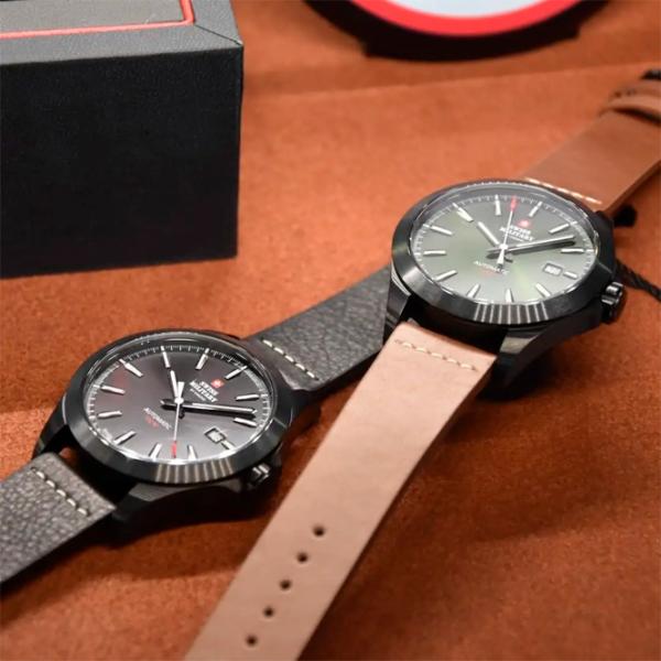 Ceas de mână pentru bărbați Swiss Military SMA34077.10 Mecanic/ 42 mm photo 3