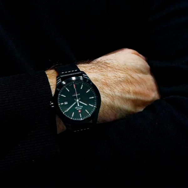 Ceas de mână pentru bărbați Swiss Military SMA34077.10 Mecanic/ 42 mm photo 4