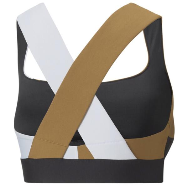 Топ для женщин Puma Mid Impact Safari Glam Bra Коричневый photo 2 Топ для женщин Puma Mid Impact Safari Glam Bra Коричневый photo 2