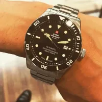 Ceas de mână pentru bărbați Swiss Military SMA34075.01 Mecanic/ 44 mm photo 9