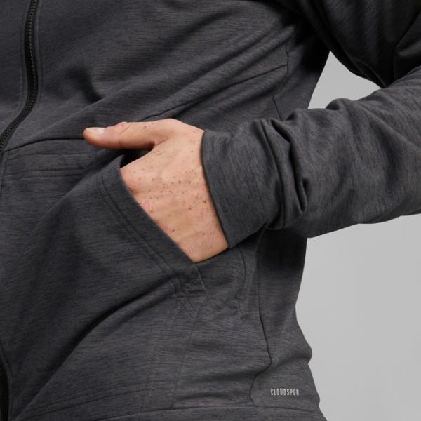 Hanorac pentru bărbați Puma Train Cloudspun Fz Jacket Drept/ Gray photo 6