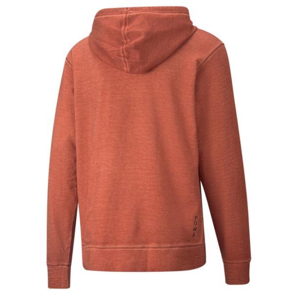 Hanorac pentru bărbați Puma Studio Wash Hoodie M Drept/ Orange photo 3