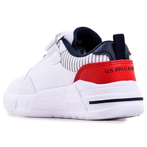 Adidași pentru băieți U.S. Polo Assn. 3W THALES JR 3PR Primăvară - vară/ White photo 3 Adidași pentru băieți U.S. Polo Assn. 3W THALES JR 3PR Primăvară - vară/ White photo 3