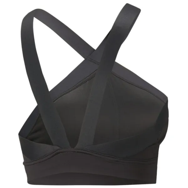 Топ для женщин Puma Flawless Sculpt Mid-Impact Longline Черный photo 2