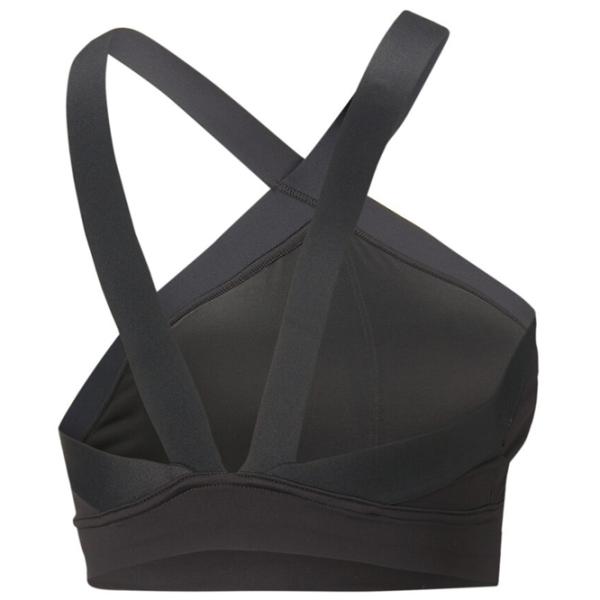 Топ для женщин Puma Flawless Sculpt Mid-Impact Longline Черный photo 2