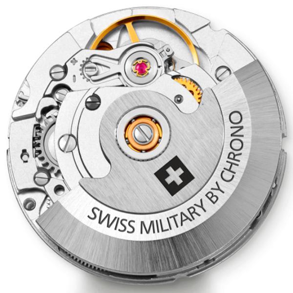 Ceas de mână pentru bărbați Swiss Military SMA34085.04 Mecanic/ 40 mm photo 2 Ceas de mână pentru bărbați Swiss Military SMA34085.04 Mecanic/ 40 mm photo 2