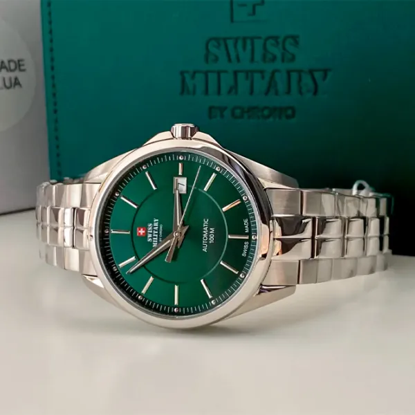 Ceas de mână pentru bărbați Swiss Military SMA34085.04 Mecanic/ 40 mm photo 3 Ceas de mână pentru bărbați Swiss Military SMA34085.04 Mecanic/ 40 mm photo 3