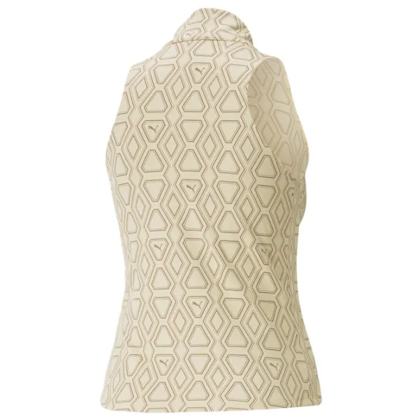 Bustieră pentru femei Puma Luxe Sport T7 Knitted Beige photo 2 Bustieră pentru femei Puma Luxe Sport T7 Knitted Beige photo 2