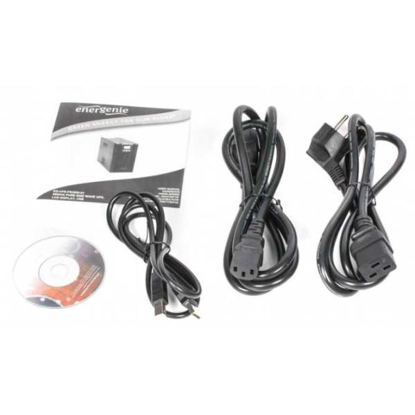 ИБП Gembird EG-UPS-PS3000-01 Черный photo 3