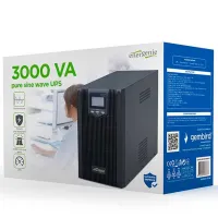 UPS Gembird EG-UPS-PS3000-01 Black photo 4
