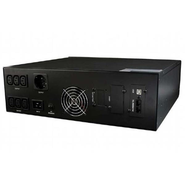 ИБП Gembird EG-UPSO-RACK-3000 Черный photo 2