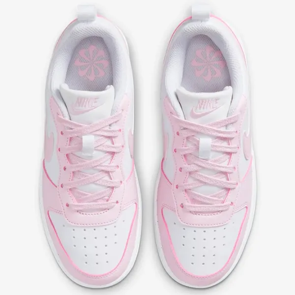 Кеды для девочек Nike Court Borough Low Recraft (Gs) Демисезон/ Розовый photo 4