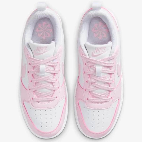 Кеды для девочек Nike Court Borough Low Recraft (Gs) Демисезон/ Розовый photo 4