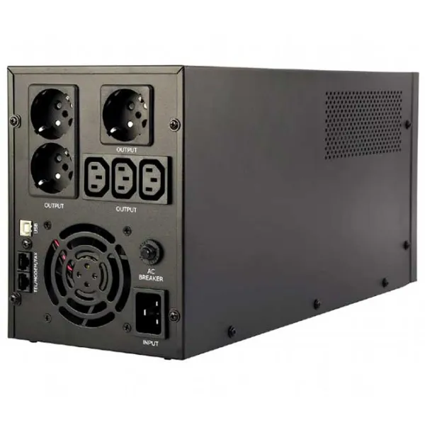 UPS Gembird EG-UPS-036 Black photo 3