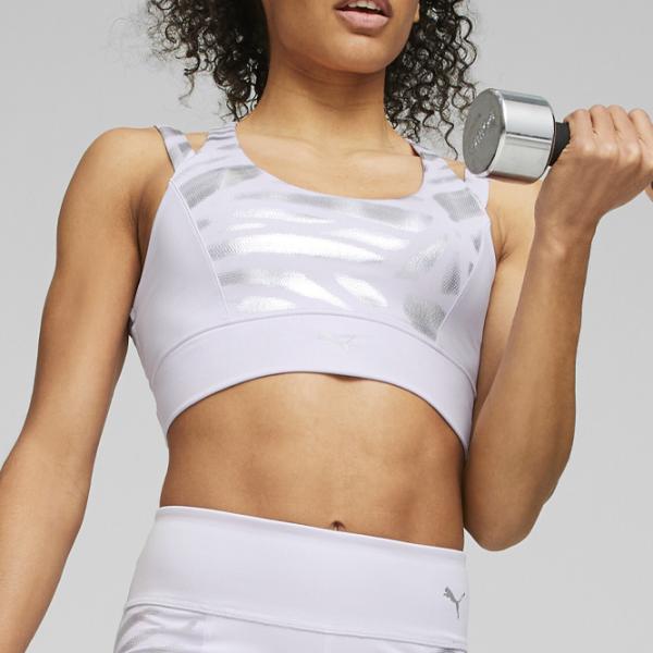 Bustieră pentru femei Puma Nova Shine Mid Impact Eversculpt Lavender photo 3 Bustieră pentru femei Puma Nova Shine Mid Impact Eversculpt Lavender photo 3