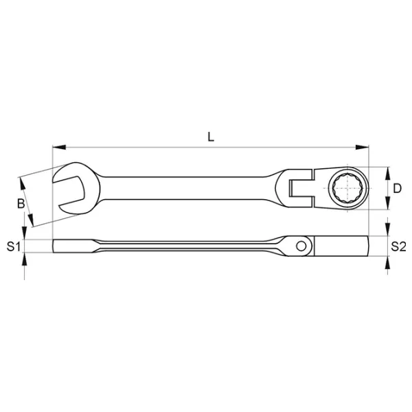 Ключ Yato YT-1679 Cталь photo 5