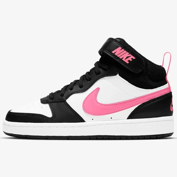Кеды для девочек Nike Court Borough Mid 2 Gs Черный photo 2