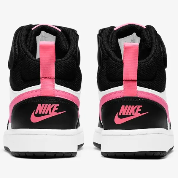 Кеды для девочек Nike Court Borough Mid 2 Gs Черный photo 5