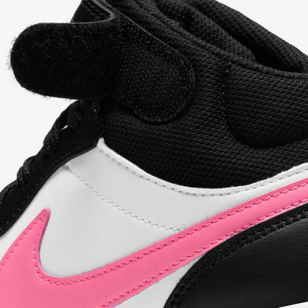Кеды для девочек Nike Court Borough Mid 2 Gs Черный photo 8