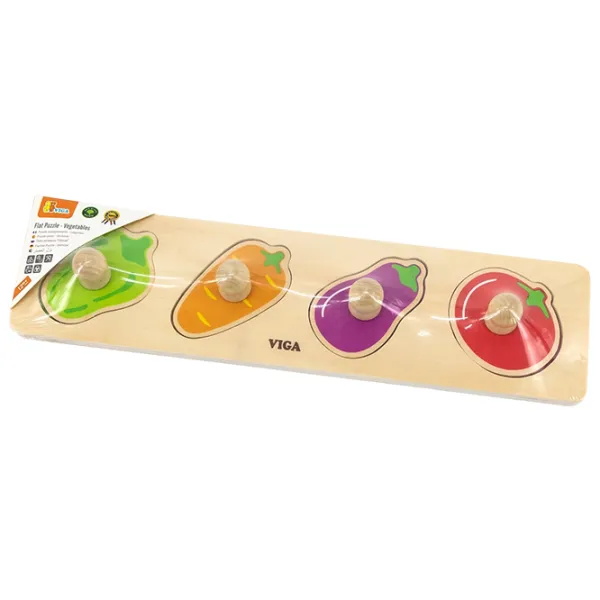 Puzzle VIGA Овощи 1+/ Количество деталей: 4 photo 2