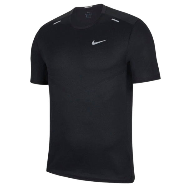 Tricou pentru bărbați Nike M Nk Rise 365 Ss 91% poliester, 9% bumbac/ Black photo 3