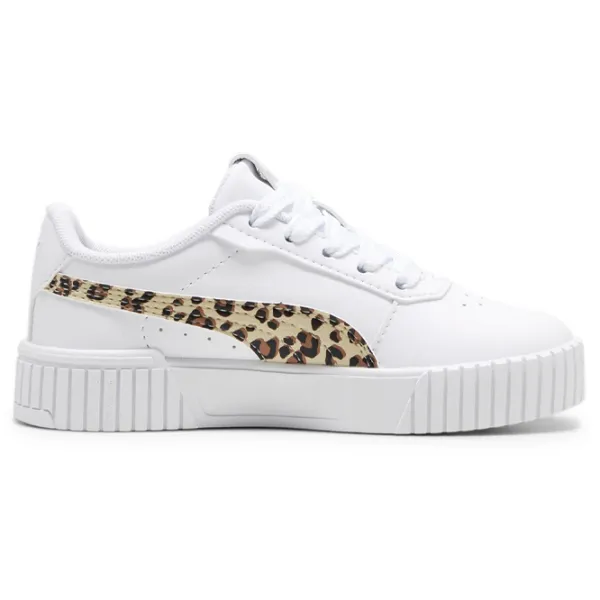 Кеды для девочек Puma Carina 2.0 Animal Update Ps Белый photo 3