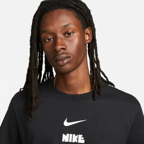 Футболка для мужчин Nike M Nsw Tee Club+ Hdy Pk4 100% хлопок/ Черный photo 4