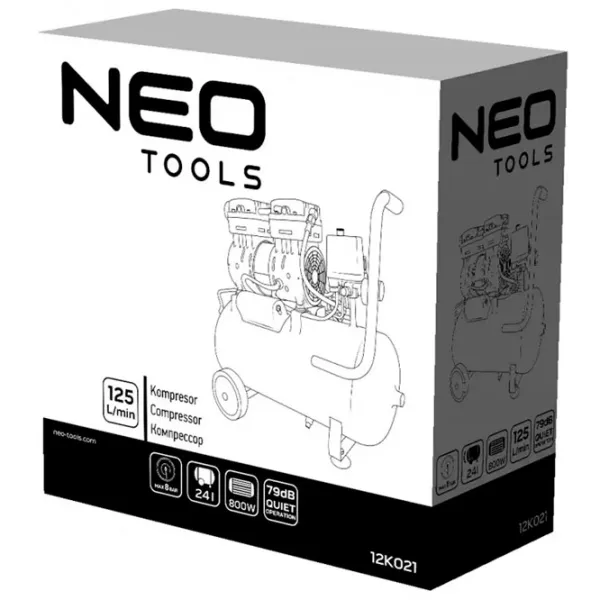 Compresor NEO Tools 12K021 Electric/ Cu piston photo 5