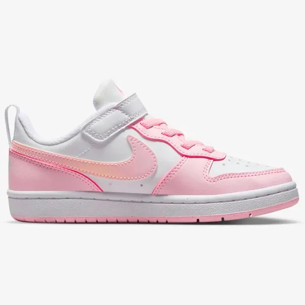 Кеды для девочек Nike Court Borough Low Recraft (Ps) Белый photo 3